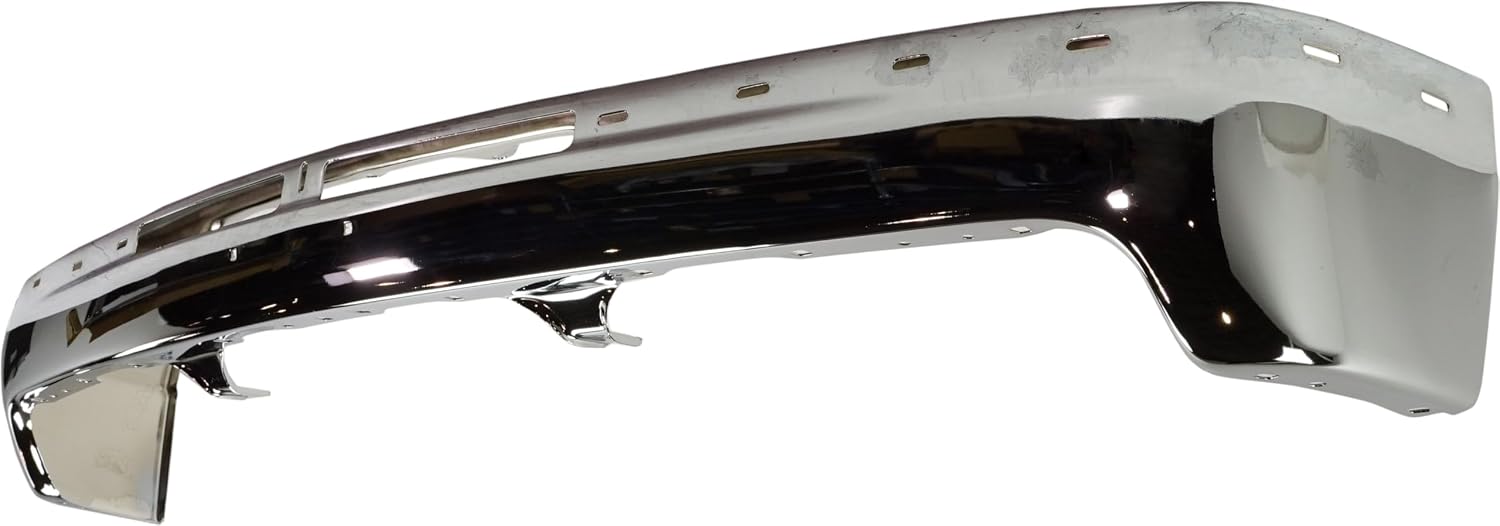 Garage-Pro Front Bumper For 2000-2006 Chevrolet Tahoe, 1999-2002 Chevy Silverado 1500, 2500, 2001-2002 Silverado 1500 HD, Chrome