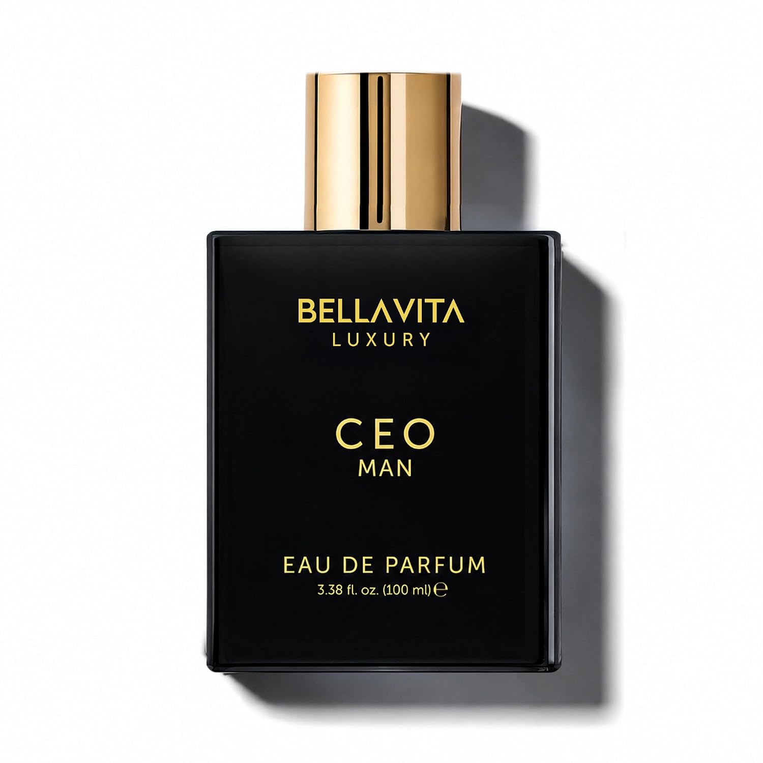Bellavita Luxury CEO MAN Eau de Parfum | 100 ml (3.4 fl.oz.) | Perfume for Men | Mandarin, Lemon, Lavender
