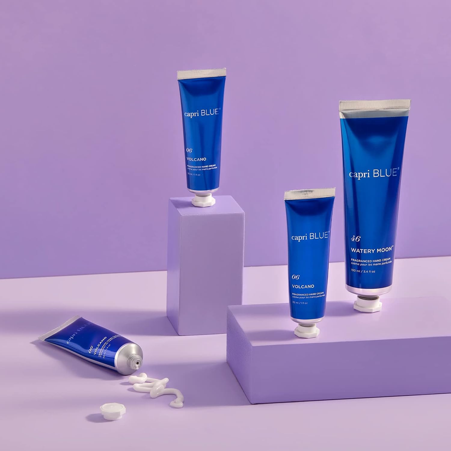 Capri Blue Moisturizing Hand Cream Travel Size – Signature Collection – Nourishing Hand Cream for Dry Cracked Hands with Jojoba Oil & Shea