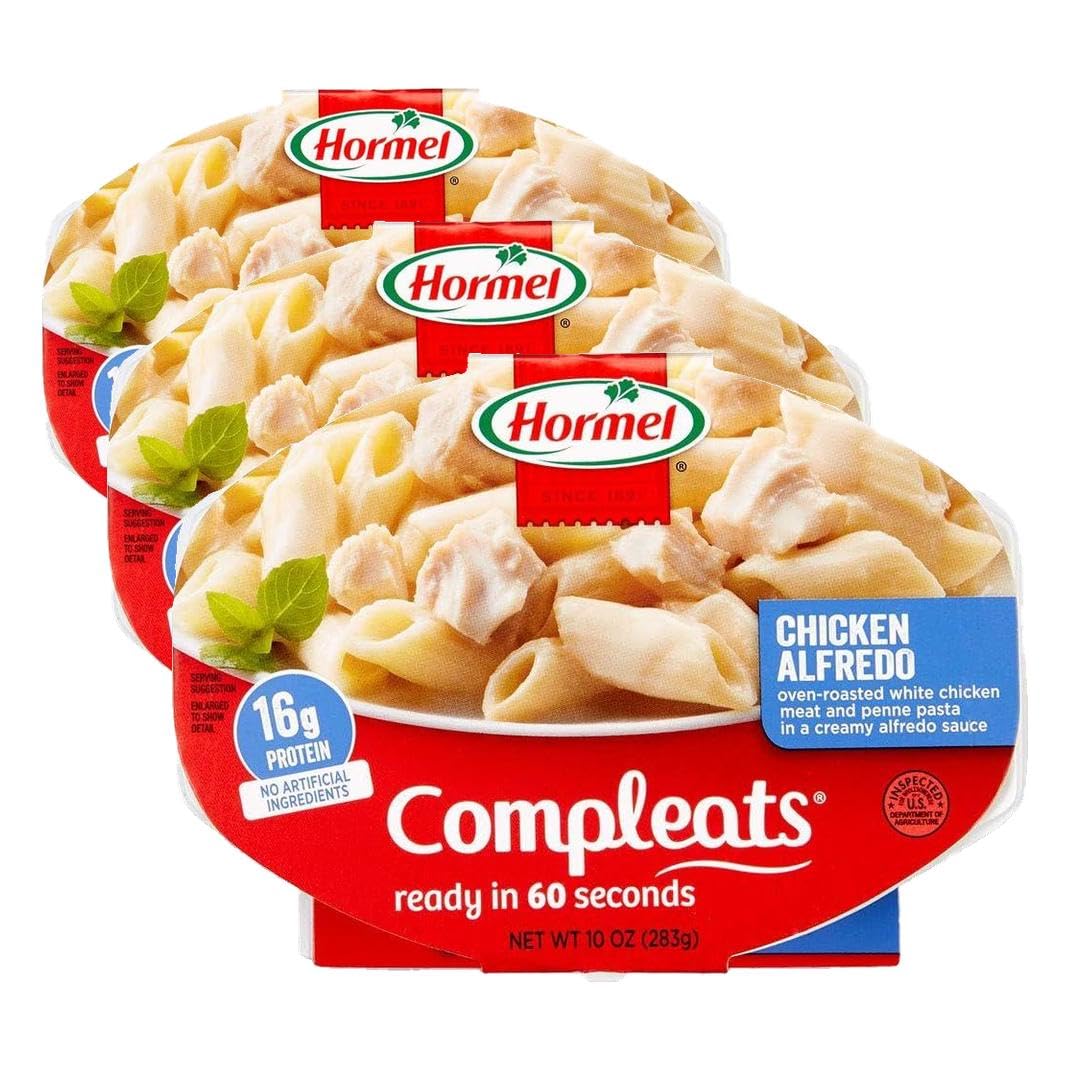 HORMEL COMPLEATS Chicken Alfredo Microwave Tray, 10 Ounces
