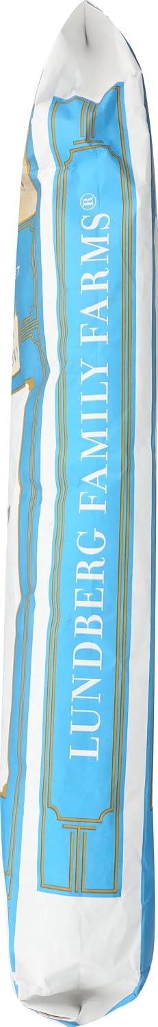 Lundberg Basmati Rice, Long Grain White Rice - Non-Sticky, Fluffy, Nutty, Aromatic Rice, Vegan Food, Healthy Meals, Gluten-Free, Grown in California, 64 Oz