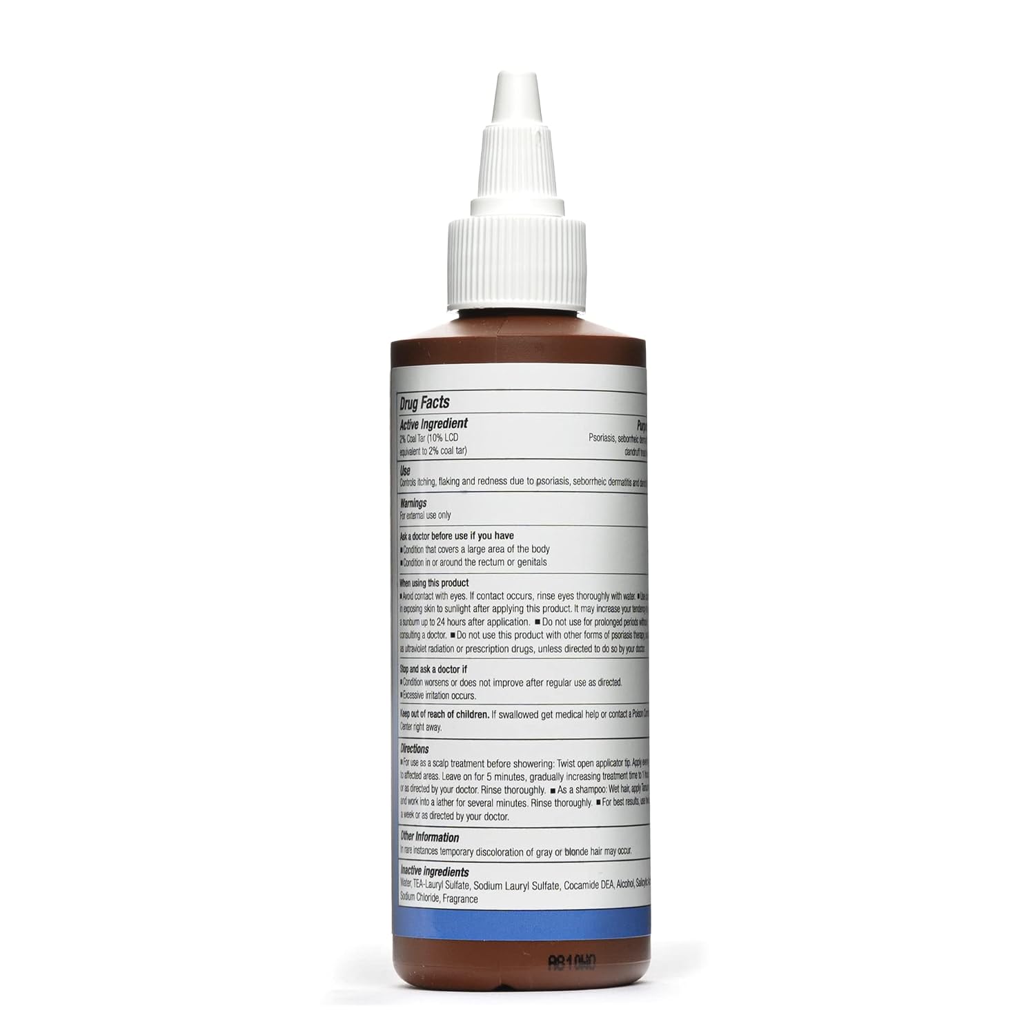 Tarsum Extra Strength Psoriasis Shampoo - Coal Tar Shampoo and Conditioner for Scalp Psoriasis, Seborrheic Dermatitis, Severe Dandruff, & Eczema - Exfoliating Relief for Flaky, & Itchy Scalp (4 oz)