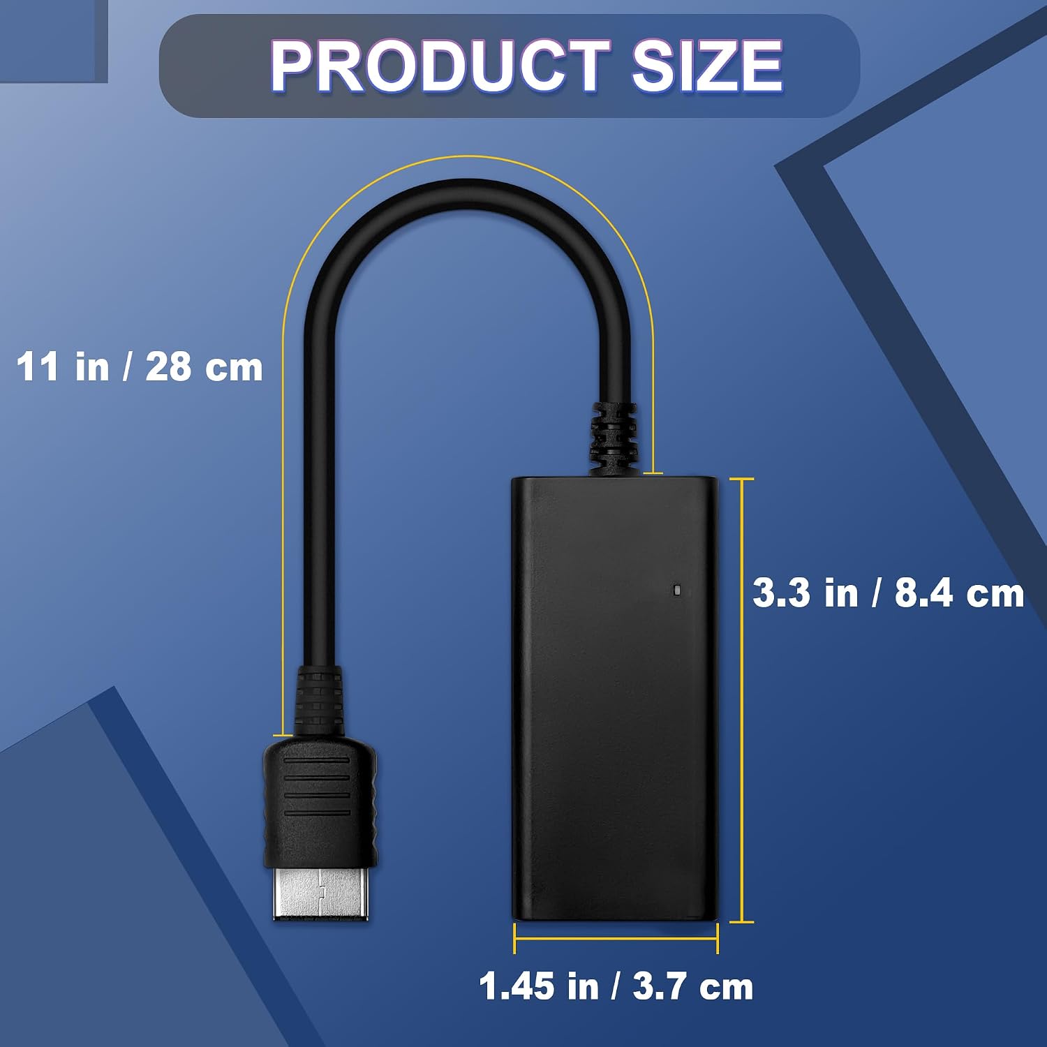HD Cable for Dreamcast Console, Sega Dreamcast HD Converter, HD Link Cable for Sega Dreamcast [Sega DC]