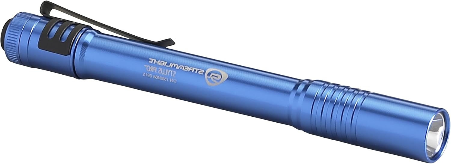 Streamlight 66149 Stylus Pro UV LED Penlight with Holster, Black