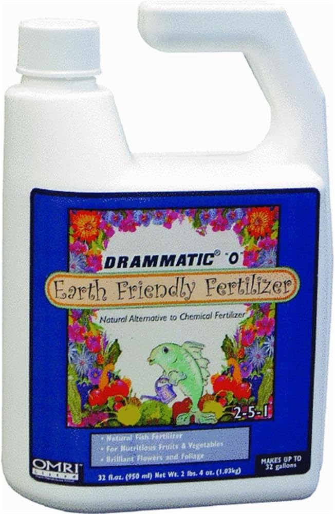 DRAMM CORP 10-24000 Dramatic O Organic Fish Liquid Plant Food