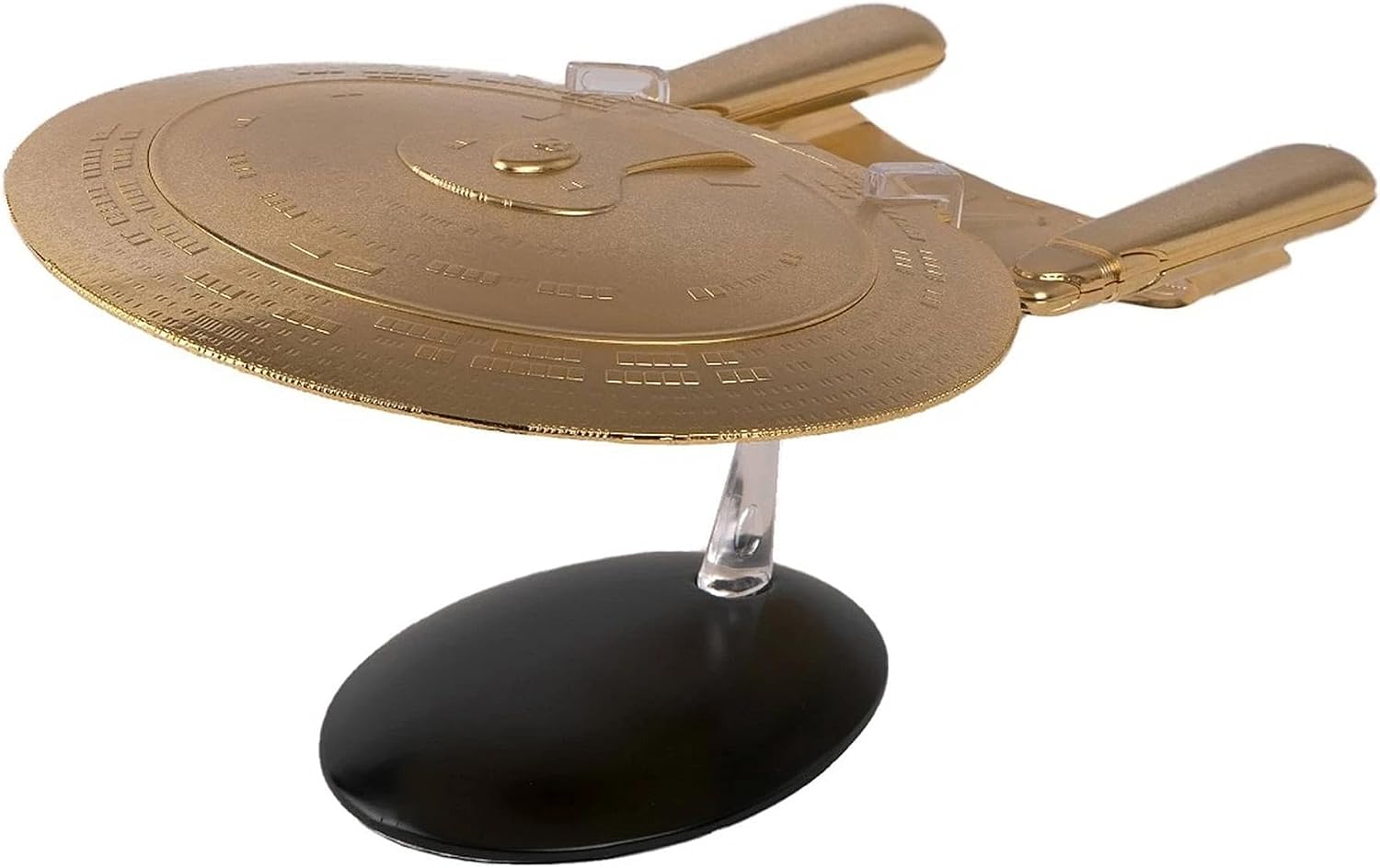 Eaglemoss Star Trek Starship Replica | 18K Gold USS Enterprise NCC-1701-D