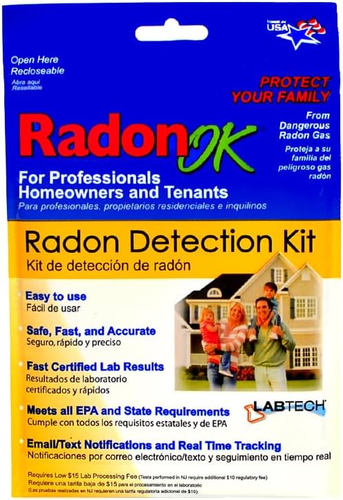 LabTech LT5110 Radon Test Kit