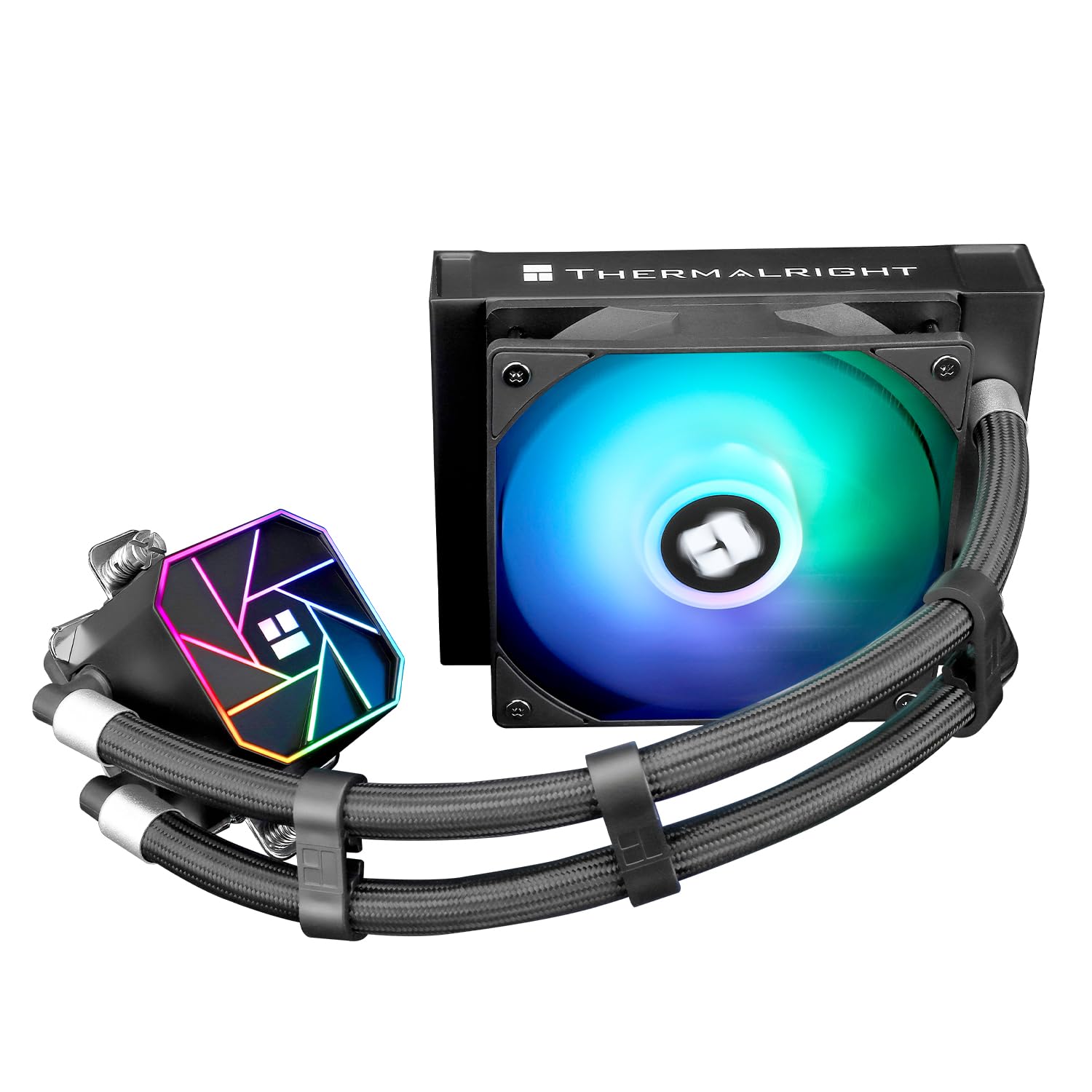 Thermalright Aqua Elite 360 ARGB Liquid CPU Cooler, 360 AIO Cooling Row Size, 3 x 120mm PWM Fans, Computer CPU Cooler,for AMD:AM4/AM5, Intel LGA1851/1150/1151/1200/1700