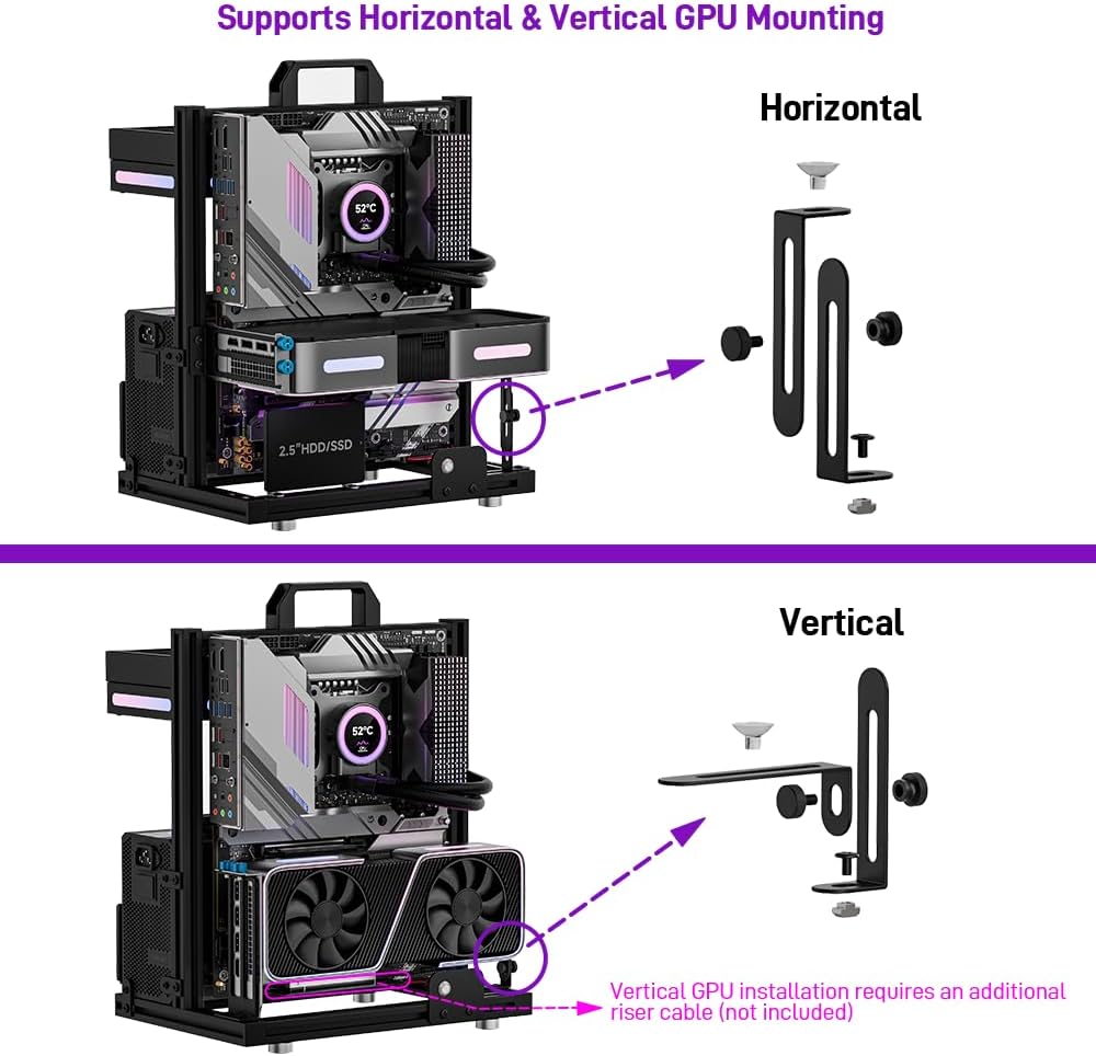 PC Test Bench, Open Air PC Case