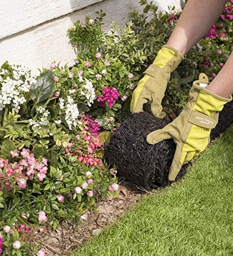 Permanent Mulch Recycled Rubber Border - 10 Feet Long x 4.5 Inches Wide | Weed Deterrent | Easy Install | Scatter-Proof | Landscaping | Paths