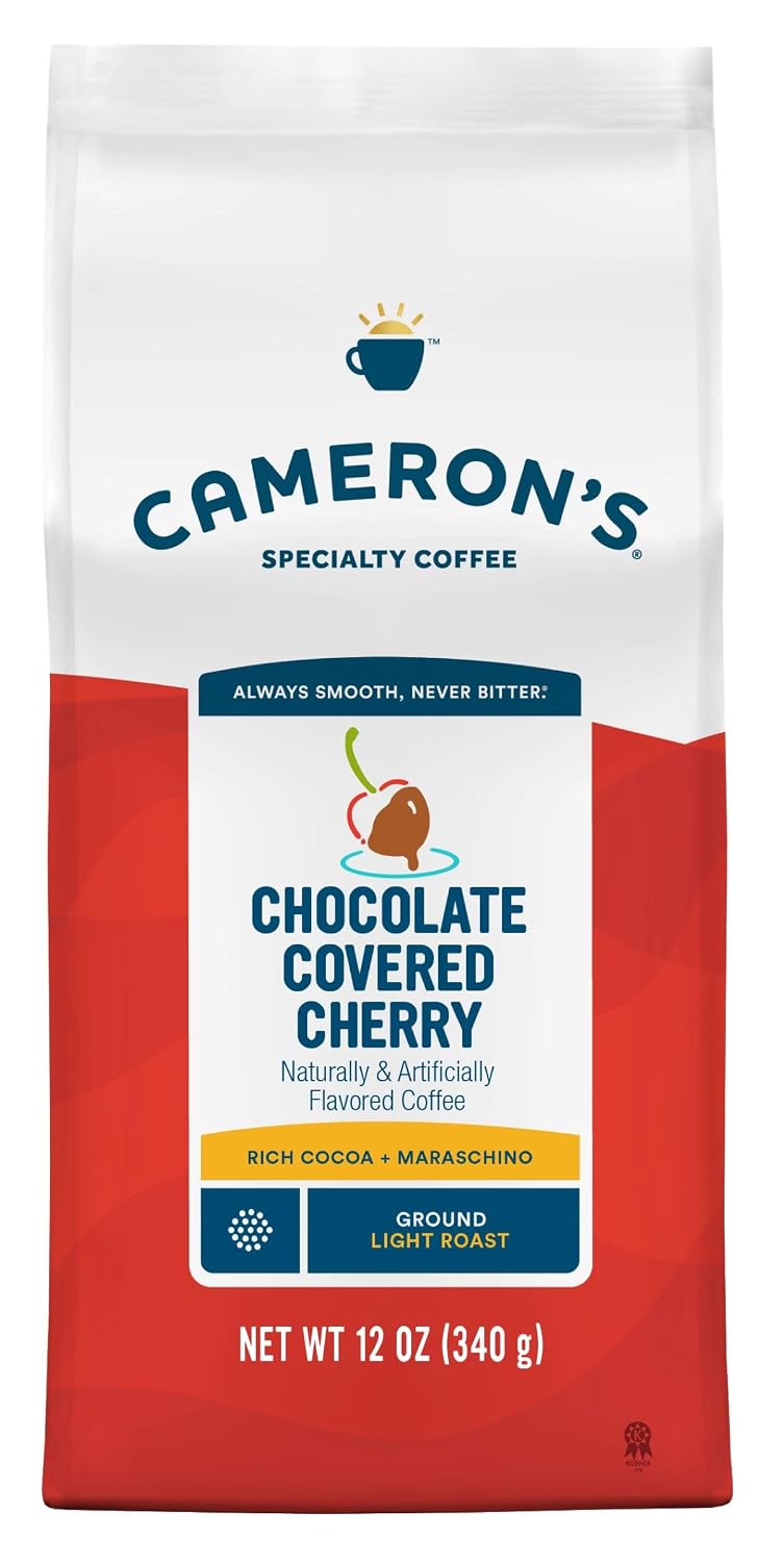 Cameron's Coffee Roasted Ground Coffee Bag, Flavored, Vanilla Hazelnut, 32 Ounce