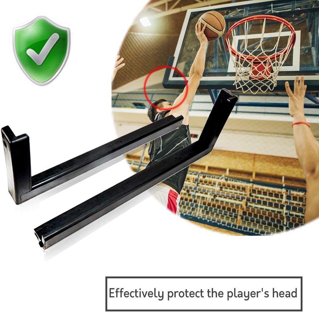 Katop Universal Pro-Style Basketball Backboard Padding Fits 48", 54", 60", 72" Basketball Systems Outdoor and Indoor