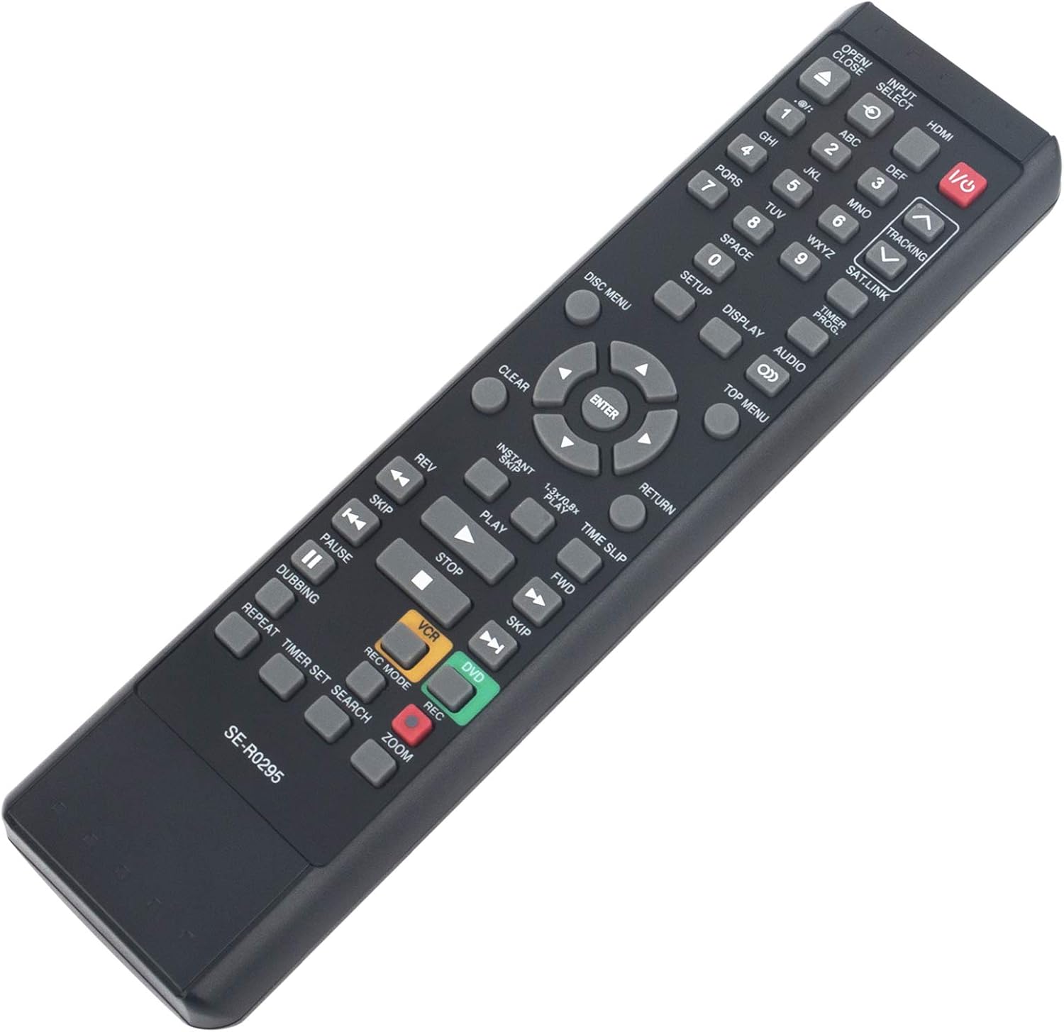 SE-R0295 Replaced Remote Control Fit for Toshiba DVD Recorder SER0295