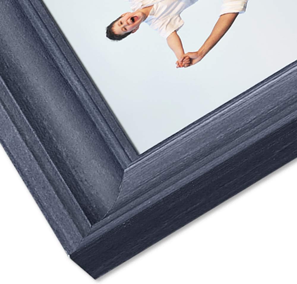 LaVie Home 8x8 Picture Frames (1 Pack, Gold) Square Photo Frame Set with High Definition Glass for Wall Mount & Table Top Display