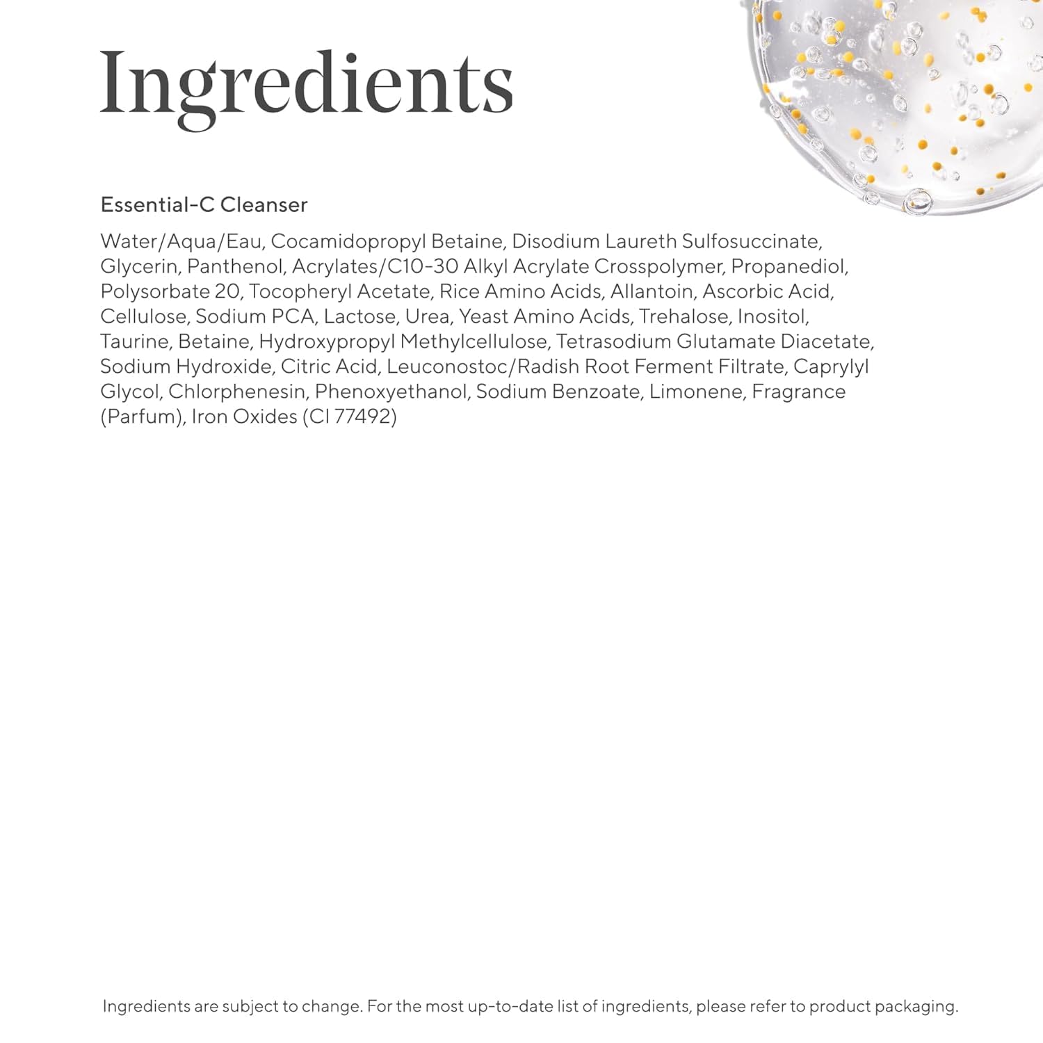 Murad Essential-C Facial Cleanser - Vitamin C | Gentle foaming gel face wash with Vitamin C, Vitamin E, Vitamin A, Allantoin & Panthenol cleanses, nourishes and hydrates