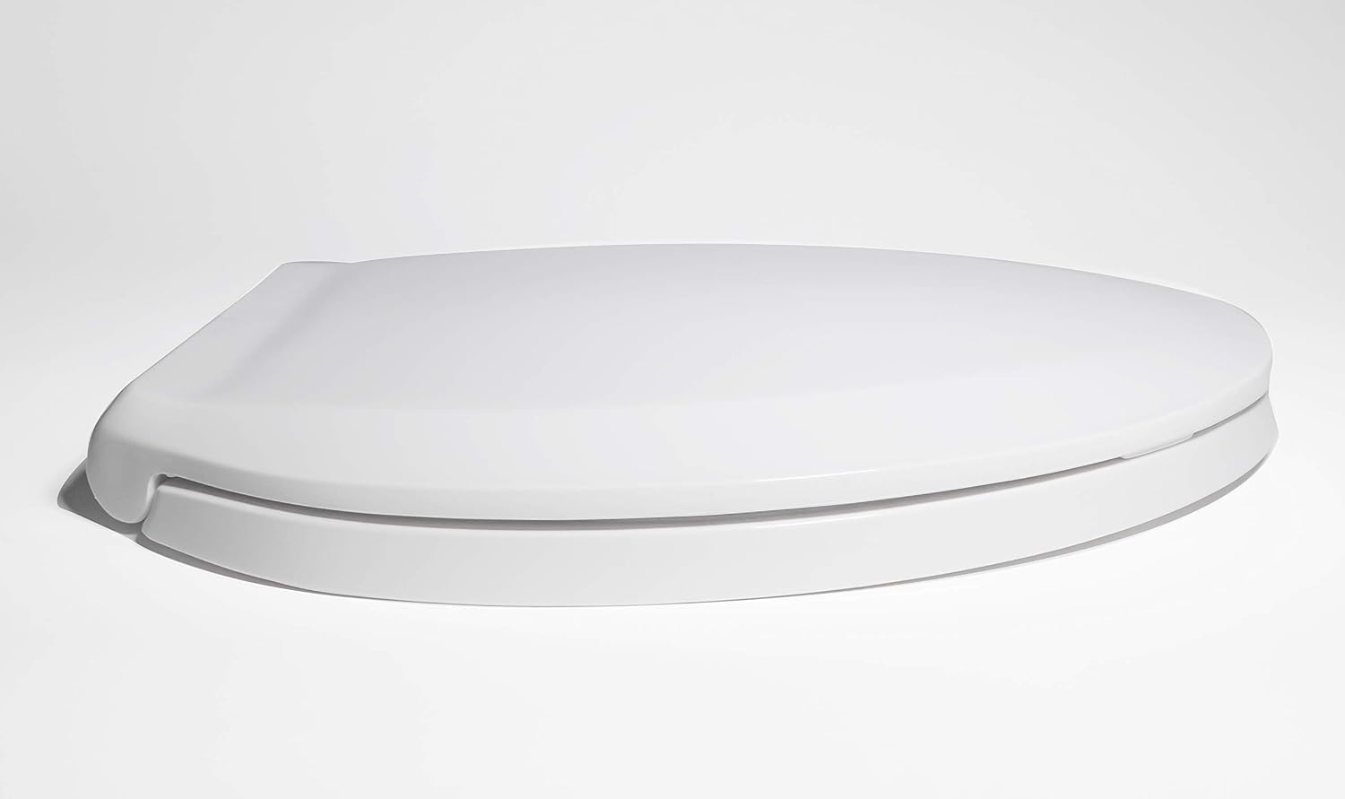 Centoco Toilet Seat Elongated, Commercial, Heavy Duty, SS Hardware, Black | Heavy Duty Hinge, Closed Front, Cover, Plastic, Stainless Steel Hardware, Made in the USA, ‎DS800STS-407