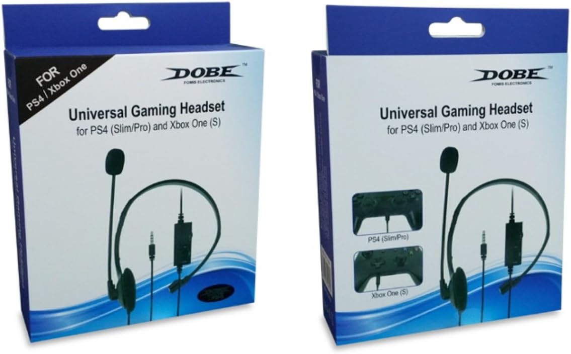 GDreamer PS4 Headset with Volume Control & Retractable Cable for Playstation 4 Gaming Consoles