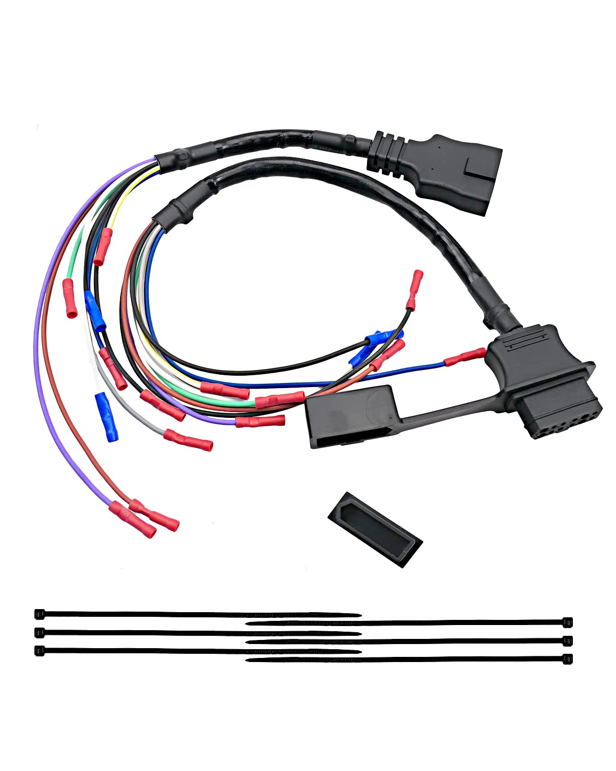 9 Pin Repair Harness Kit Fit for Western Fisher 49317 22335K 49308 22336K | Truck and Snow Plow Side