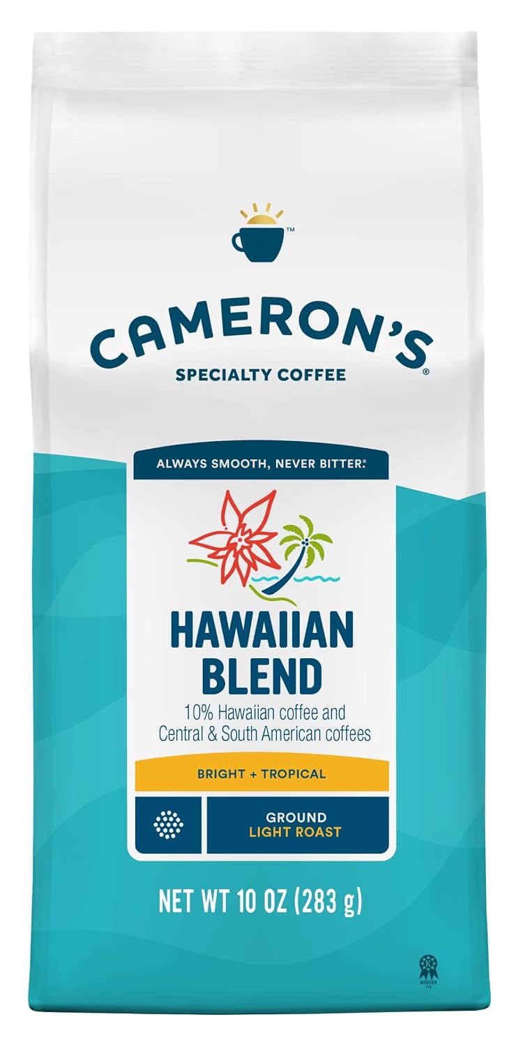 Cameron's Coffee Roasted Ground Coffee Bag, Flavored, Vanilla Hazelnut, 32 Ounce