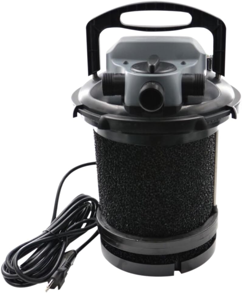 Jebao CBF-4000 Bio Pressurized Filter, 1000 gal | 13-Watt UV