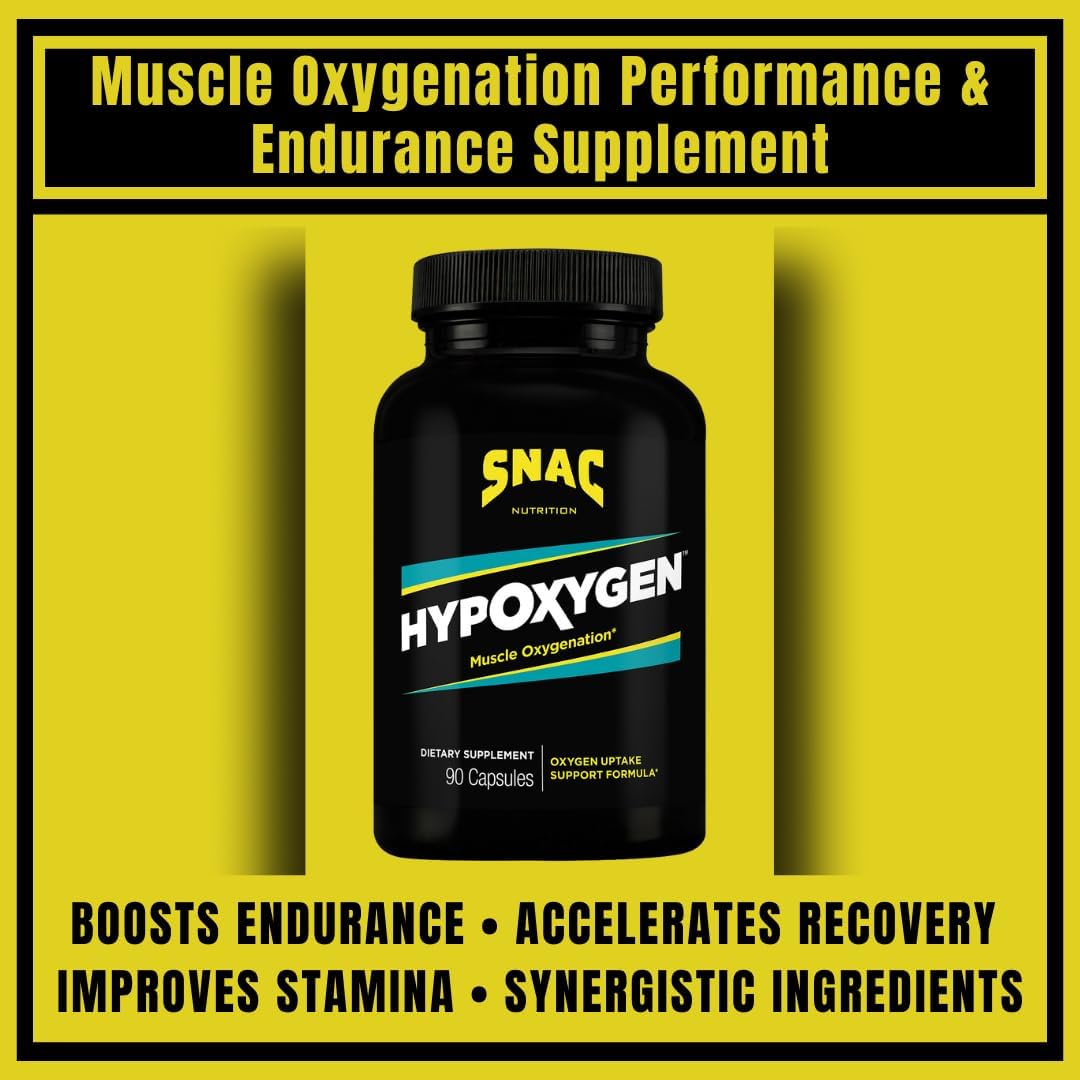 SNAC HypOxygen Oxygenation Enhancement Support Formula, 90 Capsules