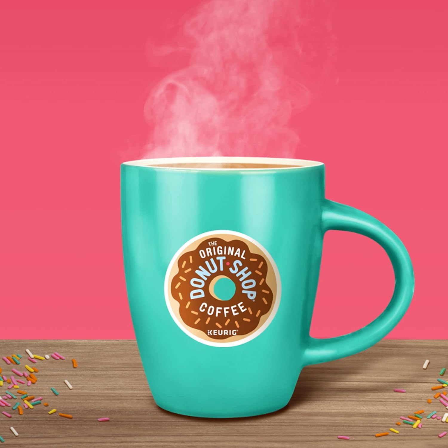 The Original Donut Shop Regular Keurig Single-Serve K-Cup Pods, Medium Roast Coffee, 12 Count