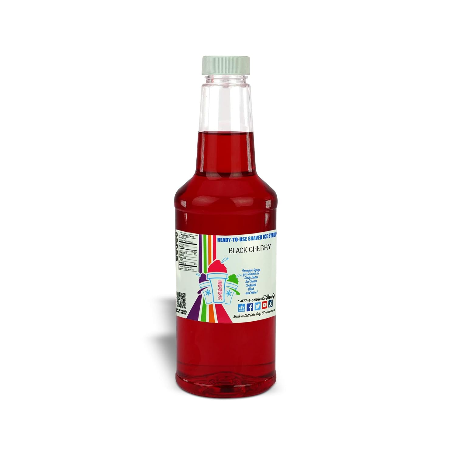 SNOWIE Ready to Use Shaved Ice Snow Cone Syrup - Gallon (Cotton Candy Pink)