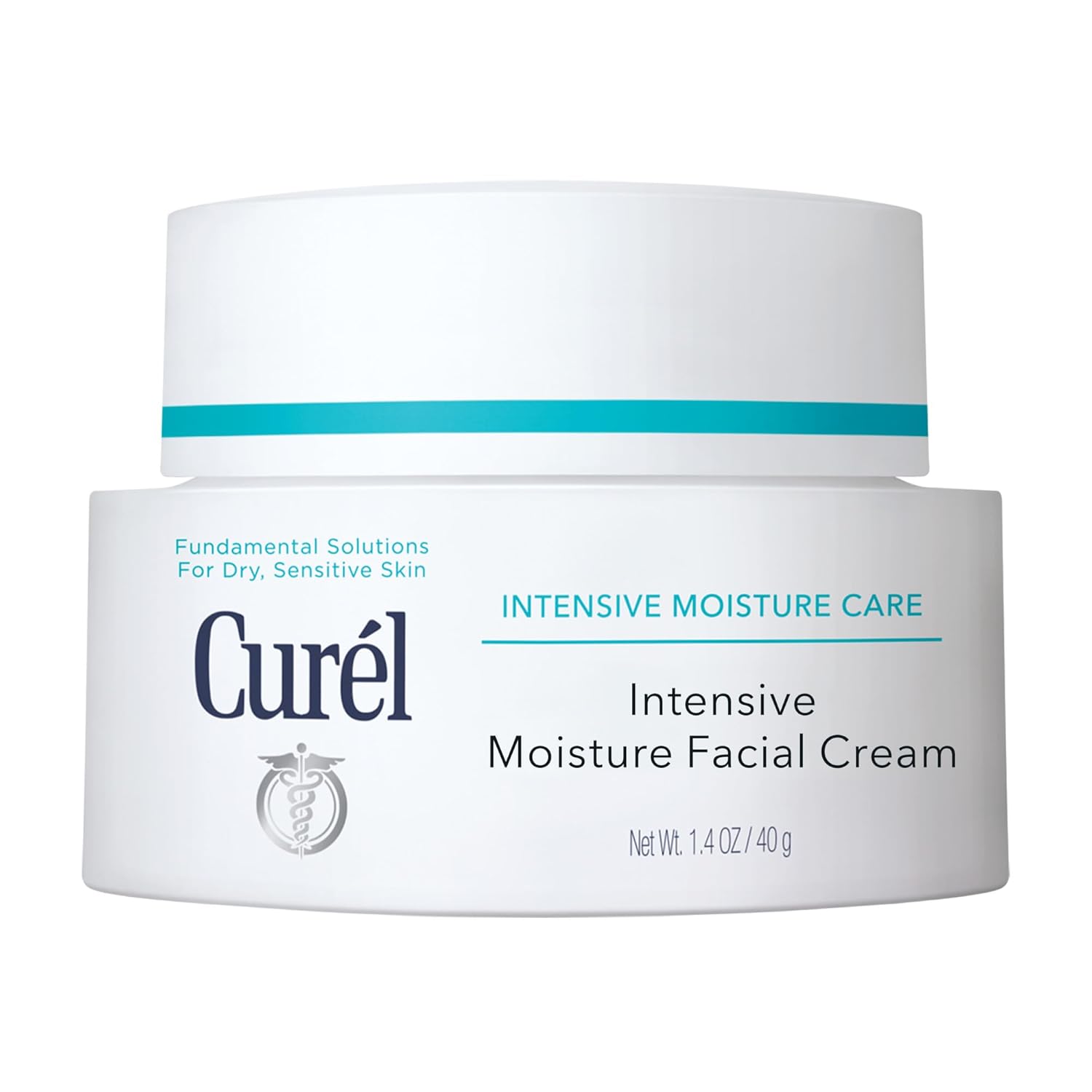 Curel Japanese Skin Care Intensive Face Moisturizer Cream, Hydrating Face Lotion for Dry to Very Dry Sensitive Skin, Anti-Aging, Fragrance-Free