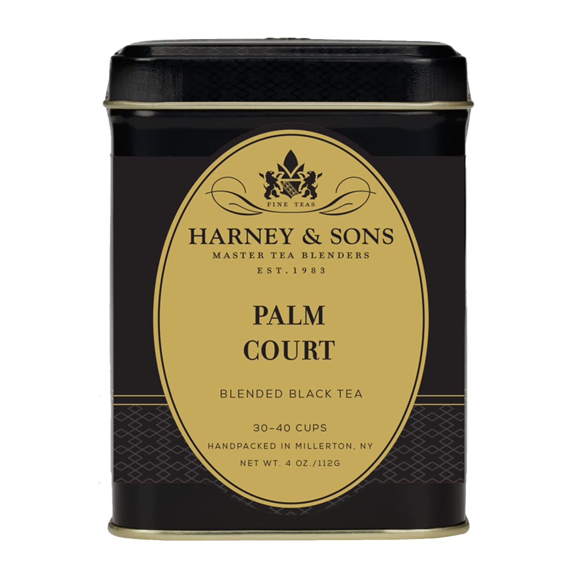 Harney & Sons Japanese Sencha Tea, Loose Leaf Green Tea Tin, 8 oz | Loose leaf Sencha green tea from Shizuoka with mild vegetal, spinach, and light roasted notes. 8 oz tin. Contains caffeine.