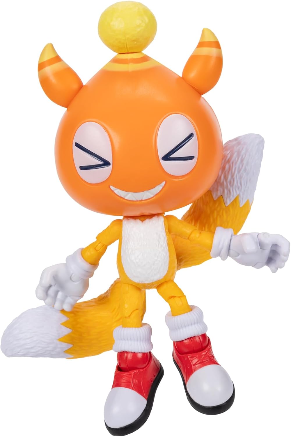 Sonic The Hedgehog 3 Movie 5-InchAction Figure 4-Pack, Articulated Figures from Jakks Pacific's Wave 2 Include Super Sonic The Hedgehog, Shadow