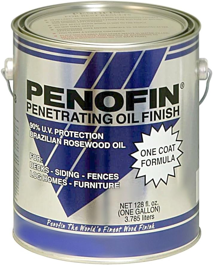 1 Gal Penofin F5ECLGA Clear Blue Label Premium Transparent Stain (550-VOC)