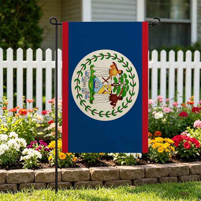 Nicaragua Nicaraguans Garden Flags 12x18 Inch Double Sided Burlap Patriotic Country Yard Flag Banners Outdoor Weather Resistant Farmhouse Porch Lawn Decoration