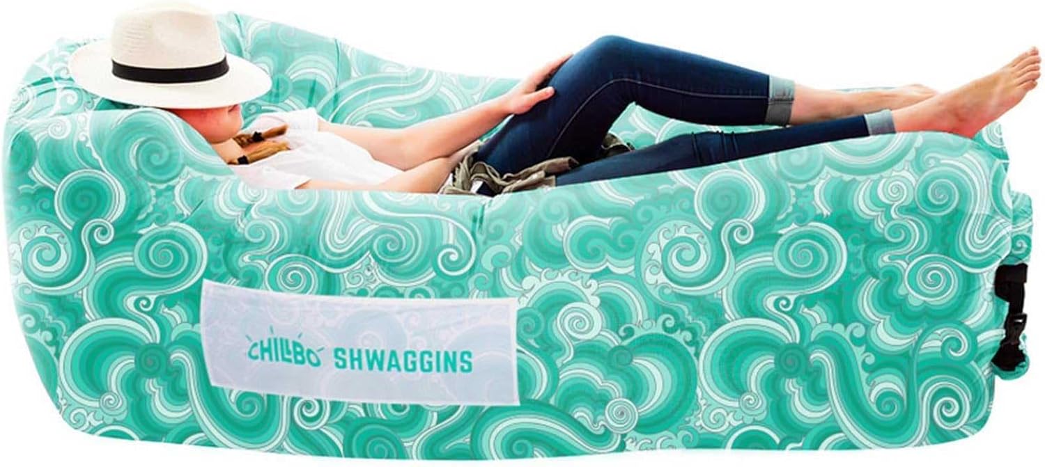 Chillbo Shwaggins, Inflatable Beach Lounger, Inflatable couches