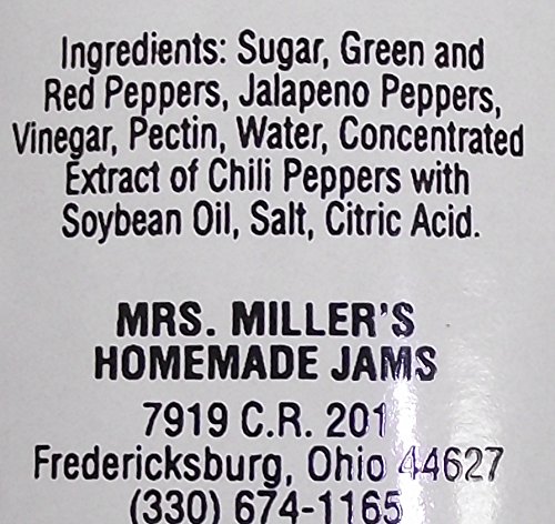 HUGE 18 oz Hot Pepper Jelly Sweet & Spicy, Amish and Homemade, Great Marinade!