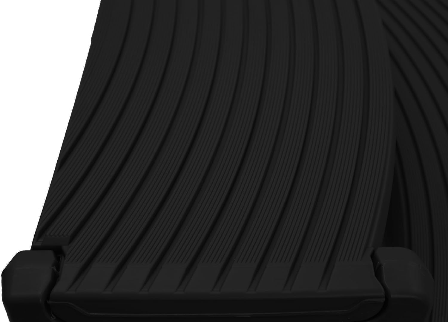 Confer Plastics Resin Multi Purpose Outdoor Non Slip Portable Spa and Hot Tub Handi-Step Deck Patio Steps Accessories, Charcoal Grey