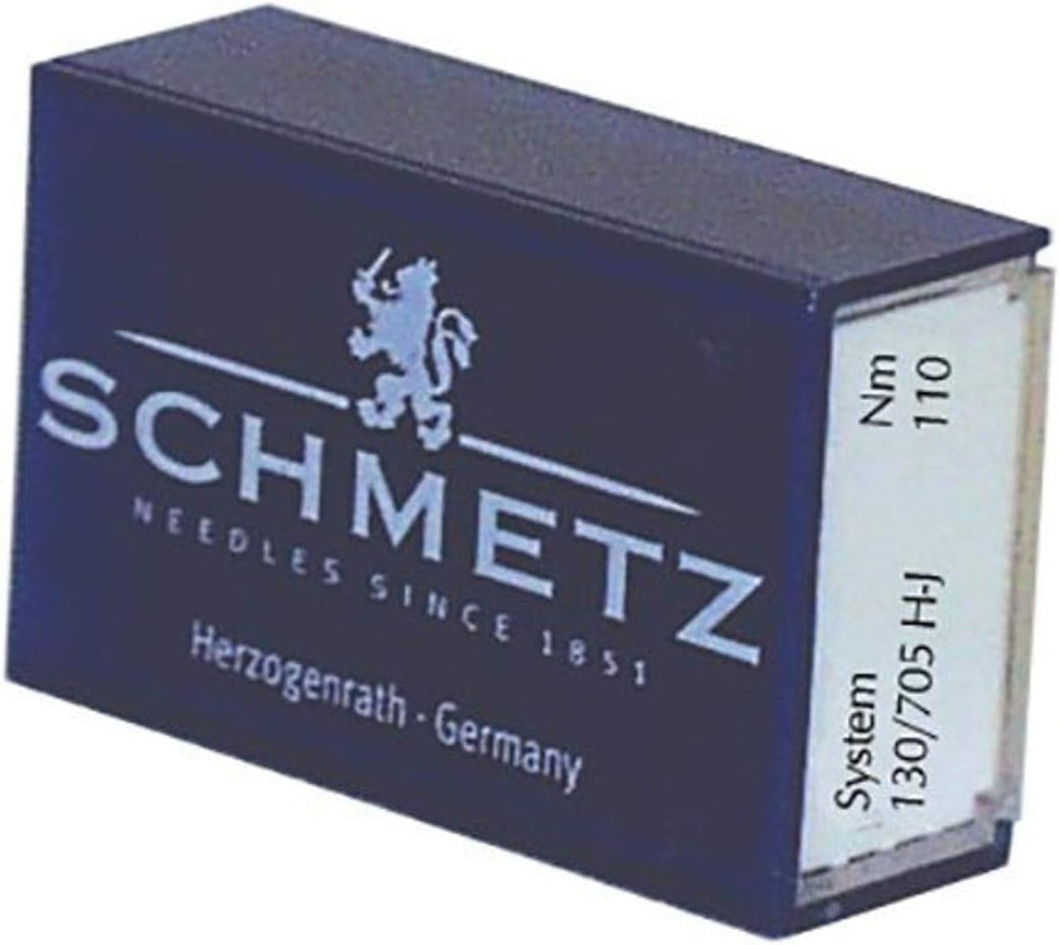 SCHMETZ Jean & Denim Sewing Machine Needles - Precision Needles for Heavy Fabric, Size 110/18, 5-Needle Cards, Pack of 1