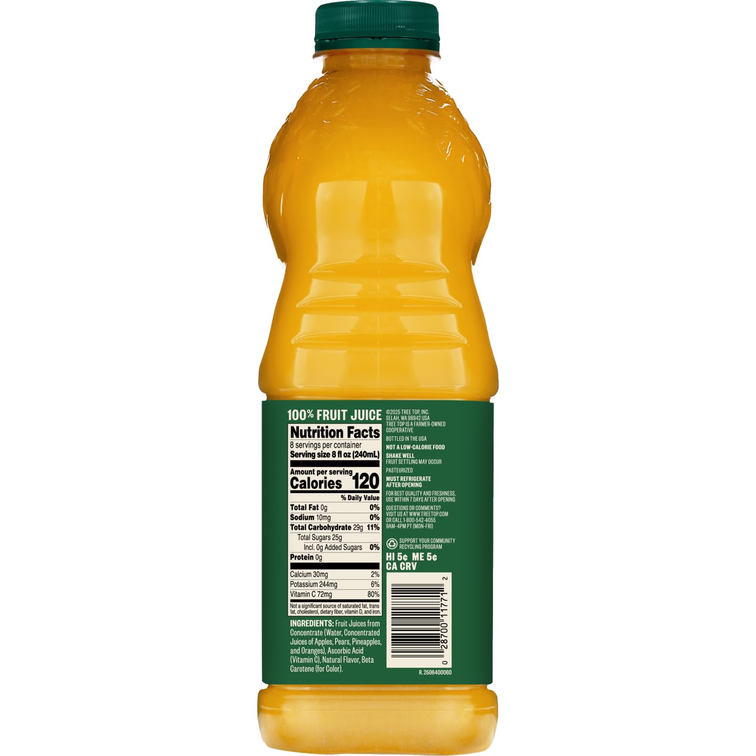 Tree Top Apple Cranberry Juice, 64 Fl Oz