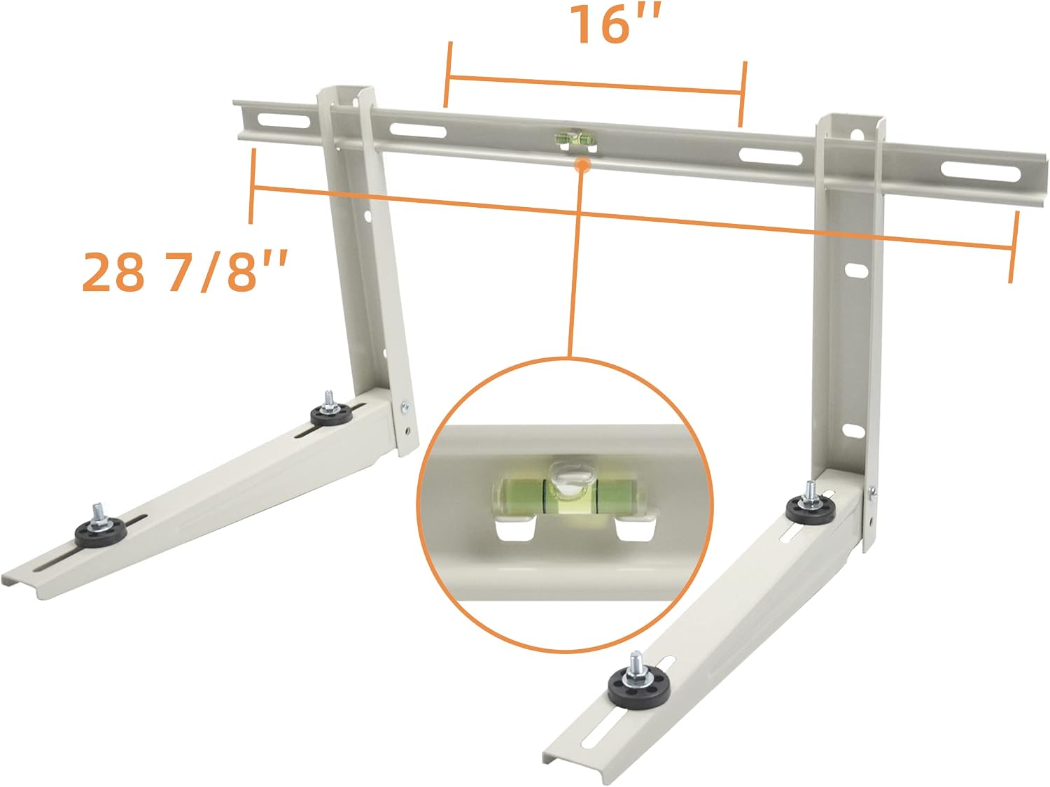 Mini Split Bracket for Ductless Air Conditioner Wall Mounting 7000 - 15000 BTU