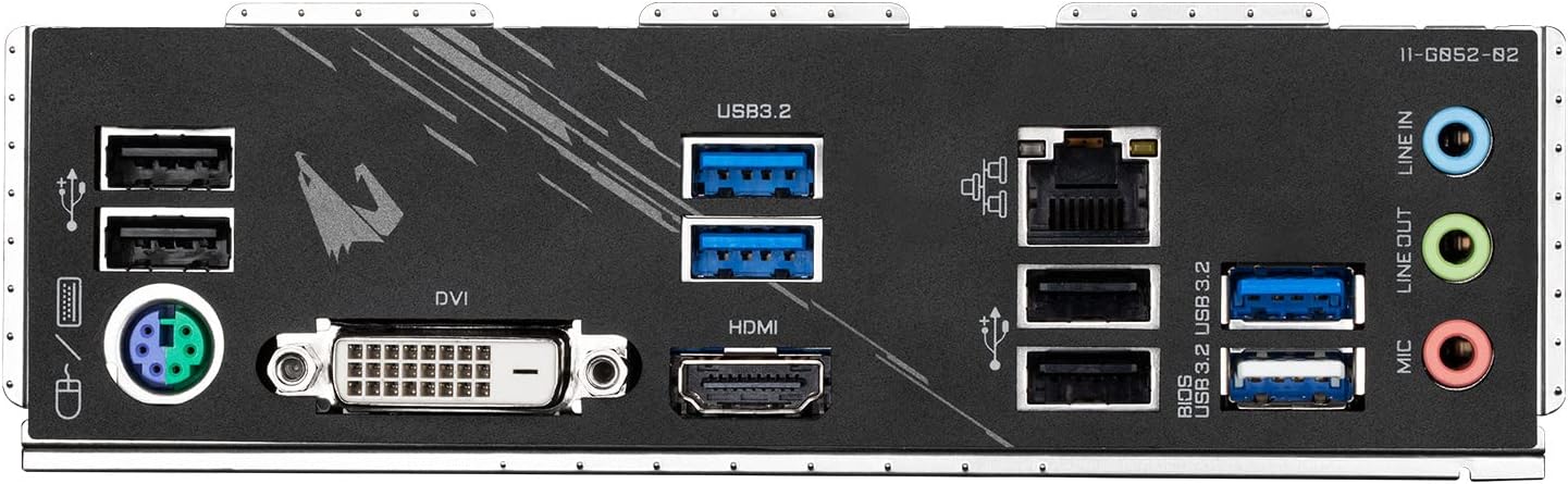 Gigabyte GIGABYTE B550M AORUS Elite (AM4/ AMD/ B550/ Micro-ATX/ DDR4/ Dual M.2/ PCIe 4.0/ Realtek GbE LAN/Gaming Motherboard)