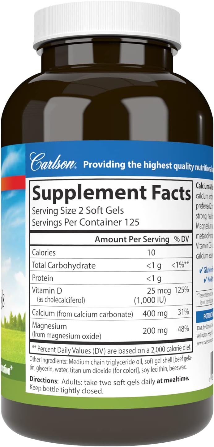 Carlson Maximum Omega 2000, 2000 mg, Wild-Caught, Lemon, 60 Softgels | Omega-3 Fatty Acids Including EPA and DHA; Norwegian Fish Oil Supplement; Sustainably Sourced Fish Oil Capsules