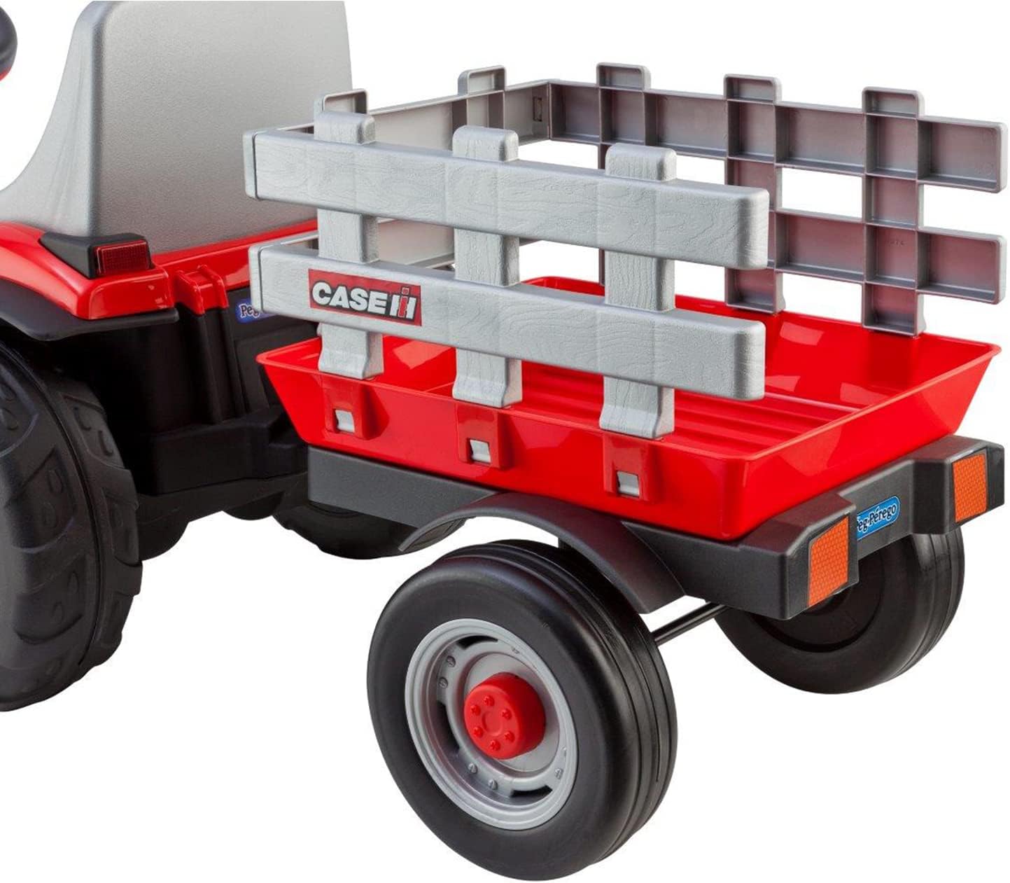 Peg Perego Case IH Little Tractor and Trailer