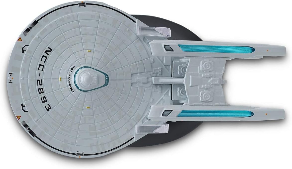 Hero Collector Eaglemoss U.S.S. Stargazer NCC-2893 Collector's Edition Starship | Star Trek Official Starships Collection | Model Replica