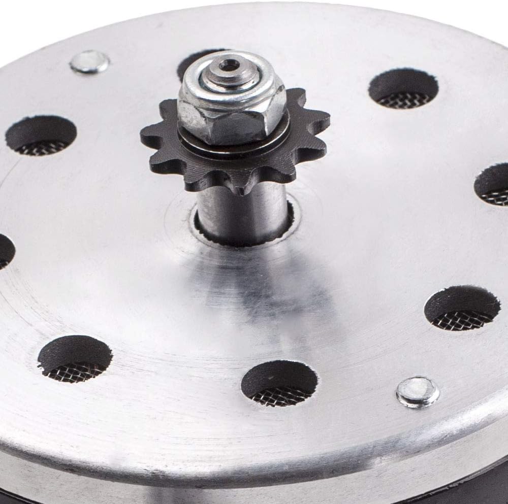 maXpeedingrods 500W 24V DC Brush Electric Motor ZY1020 with Bracket 2500RPM