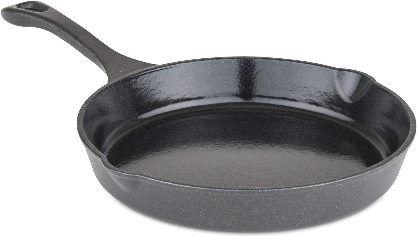 Viking Griddle, 20 Inch Reversible Cast Iron Grill Pan, Pre-Seasoned, Oven Safe, Induction Ready, Black