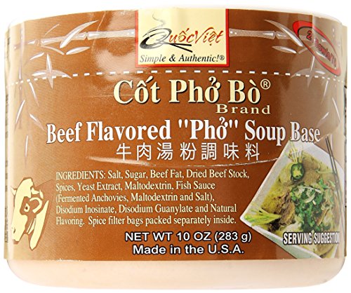 Quoc Viet Foods Beef Flavored "Pho" Soup Base 10oz Cot Pho Bo Brand