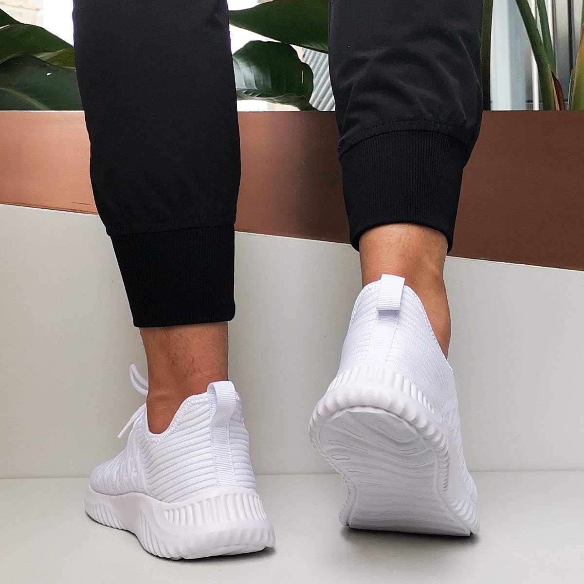Feethit Mens Slip On Walking Shoes Mens Running Shoes Tennis Sneakers