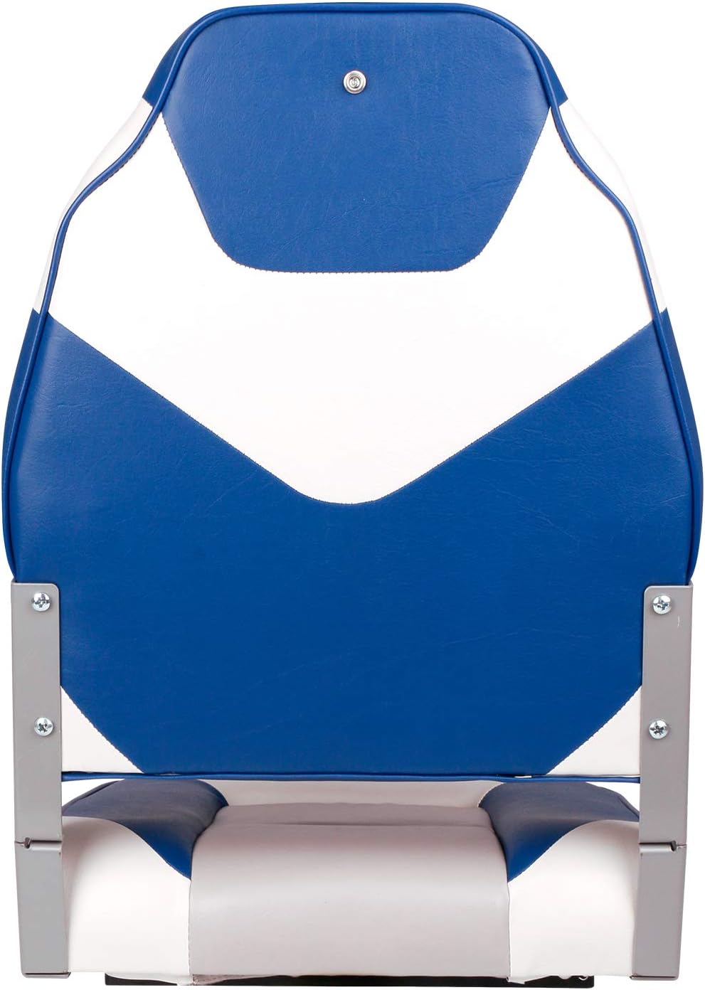 Leader Accessories Low/High Back Folding Fishing Marine Boat Seat 2 Pack
