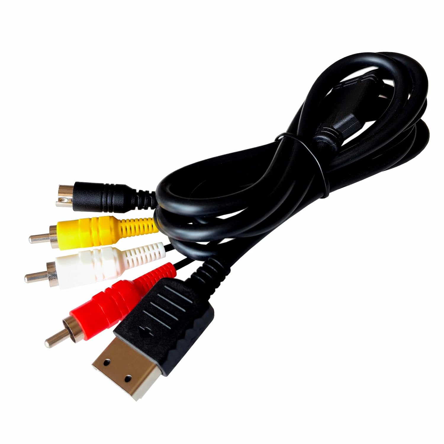 6FT S-Video Composite AV Cable Compatible with Sega Dreamcast | 6FT Plug and play S-Video AV cable Compatible with Sega Dreamcast DC128. Luma/chroma