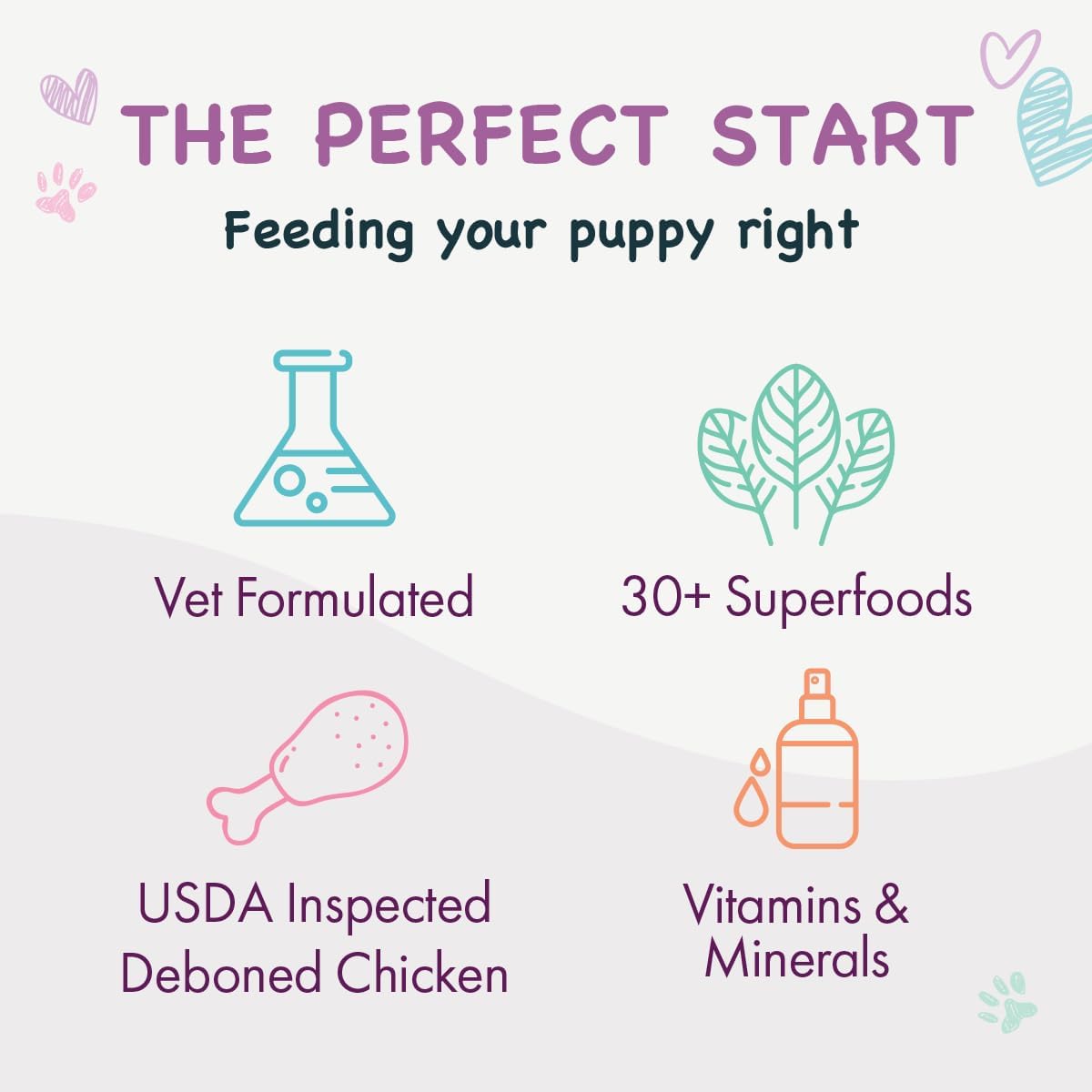 Health Extension Little Bites LITE Dry Dog Food, Chicken & Brown Rice for Toy and Small Breeds, Supports Healthy Weight, with Probiotics & Superfoods for Digestion & Coat Health, 4 lb Bag