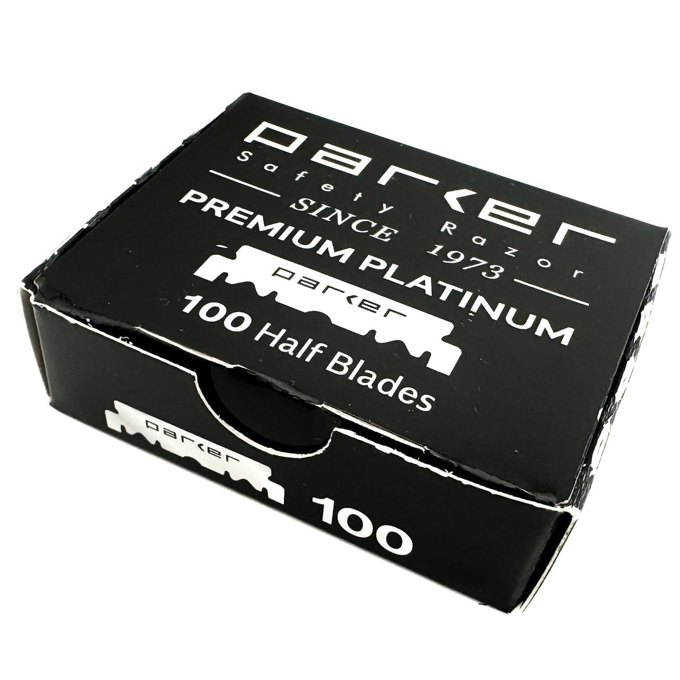 Parker 100 Platinum Single Edge Razor Blades for Barber Straight Razors
